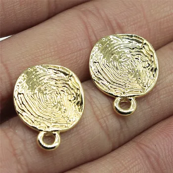 6pcs/lot 15x20mm Zinc Alloy KC Gold Color Geometric Base Earrings Connector For Diy Fashion Earrings Making Accessories
6pcs/lot 15x20mm Zinc Alloy KC Gold Color Geometric Base Earrings Connector For Diy Fashion Earrings Making Accessories
