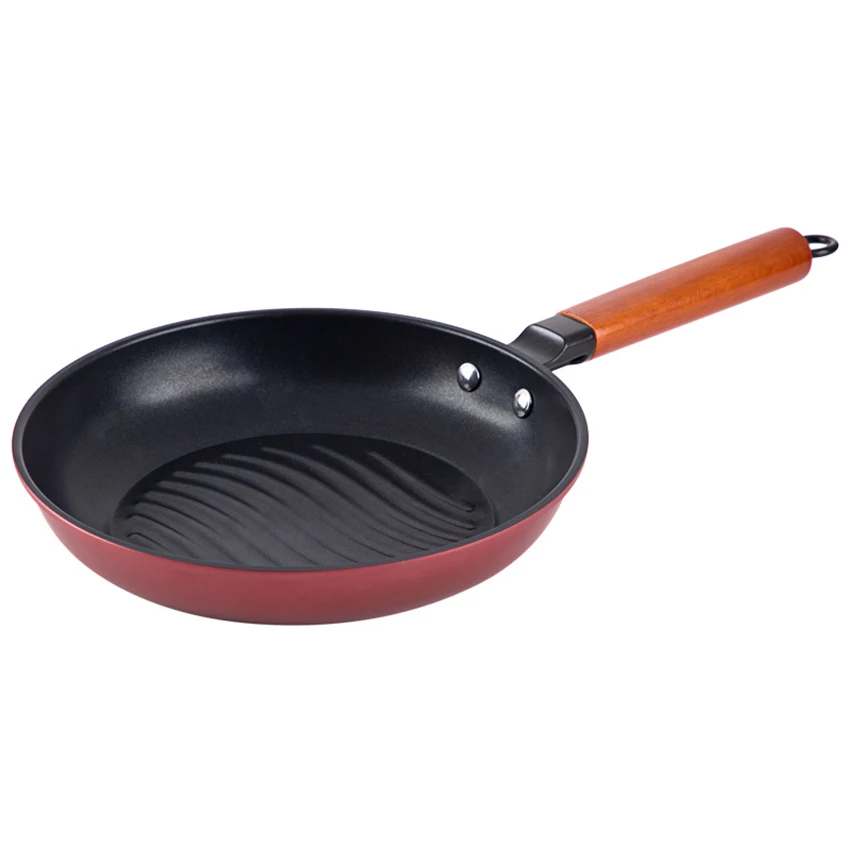 Kitchen Wood Handle Pan Coated Non-stick Pancake/Steak/Eggs Pans for Induction Cooker/Electric Ceramic Furnace/Gas Stove
Kitchen Wood Handle Pan Coated Non-stick Pancake/Steak/Eggs Pans for Induction Cooker/Electric Ceramic Furnace/Gas Stove