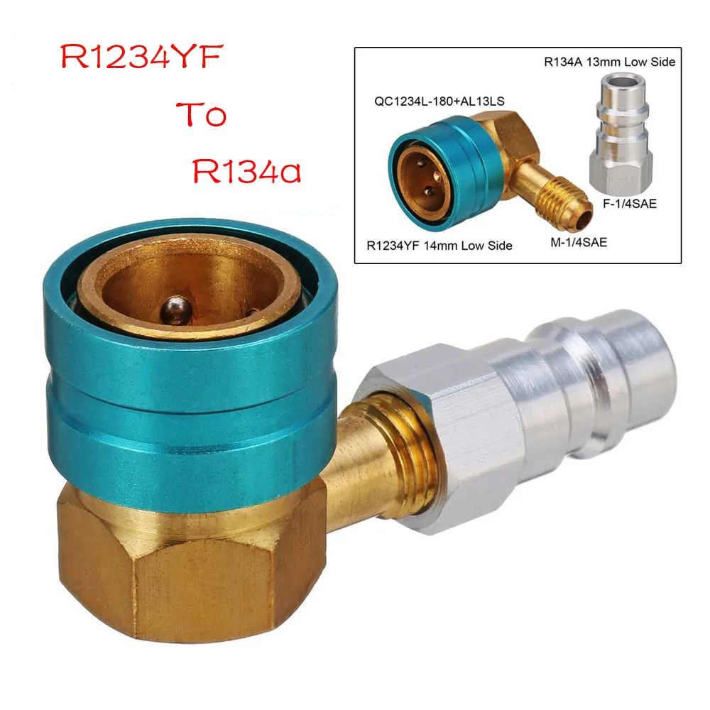 Adapters Car Air-conditioning Installation Coupler Fitting Coupler Adapters R1234YF To R134a Low Side Quick Coupler
Adapters Car Air-conditioning Installation Coupler Fitting Coupler Adapters R1234YF To R134a Low Side Quick Coupler