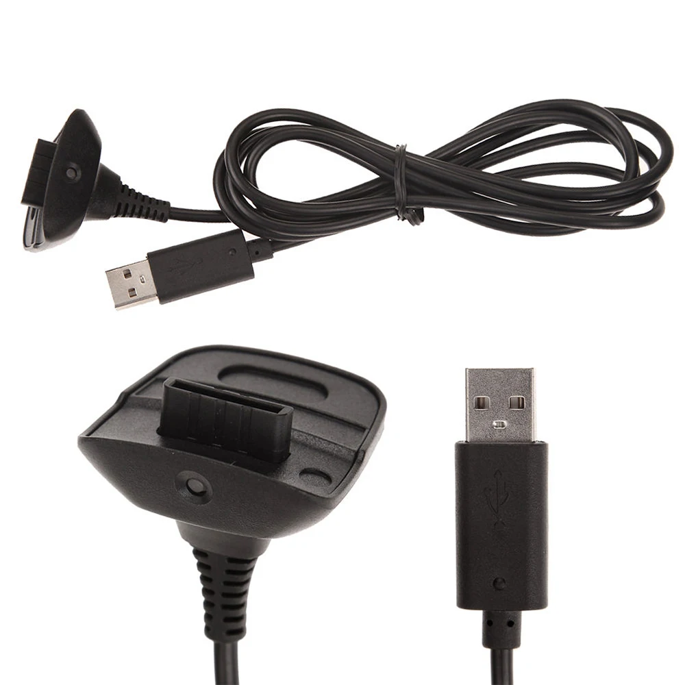 USBfor Xbox 360 Game Controller Charging Cable Wireless Controller Black USB Gamepad Joystick Power Supply Charger Cable Useful
USBfor Xbox 360 Game Controller Charging Cable Wireless Controller Black USB Gamepad Joystick Power Supply Charger Cable Useful