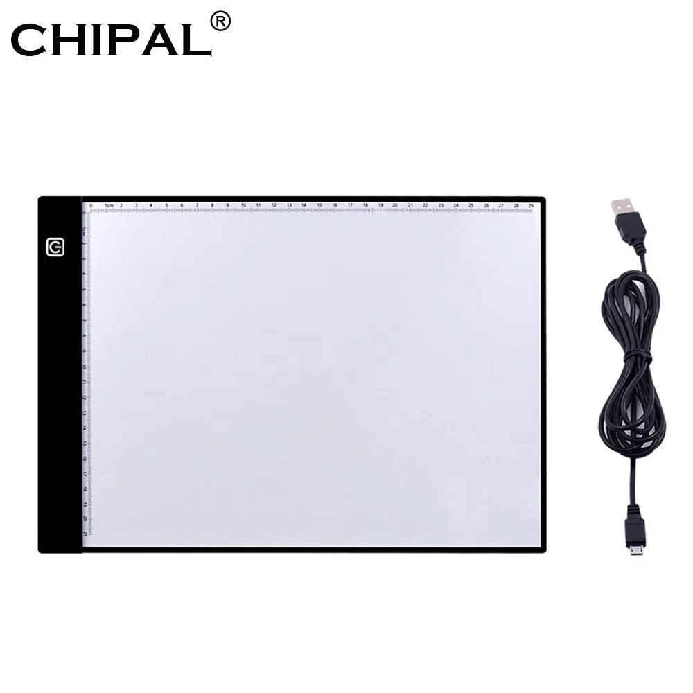 CHIPAL Scale A4 Digital Graphics Tablet for Drawing Pad LED Light Box Art Copy Board Electronic USB Writing Painting Table Panel
CHIPAL Scale A4 Digital Graphics Tablet for Drawing Pad LED Light Box Art Copy Board Electronic USB Writing Painting Table Panel