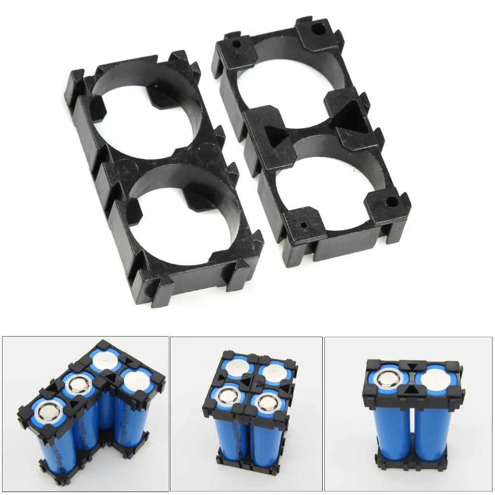 10pcs 2-Cells 18650 Battery Spacer Holders Cylindrical Battery Bracket Radiating Shell Plastic Bracket
10pcs 2-Cells 18650 Battery Spacer Holders Cylindrical Battery Bracket Radiating Shell Plastic Bracket