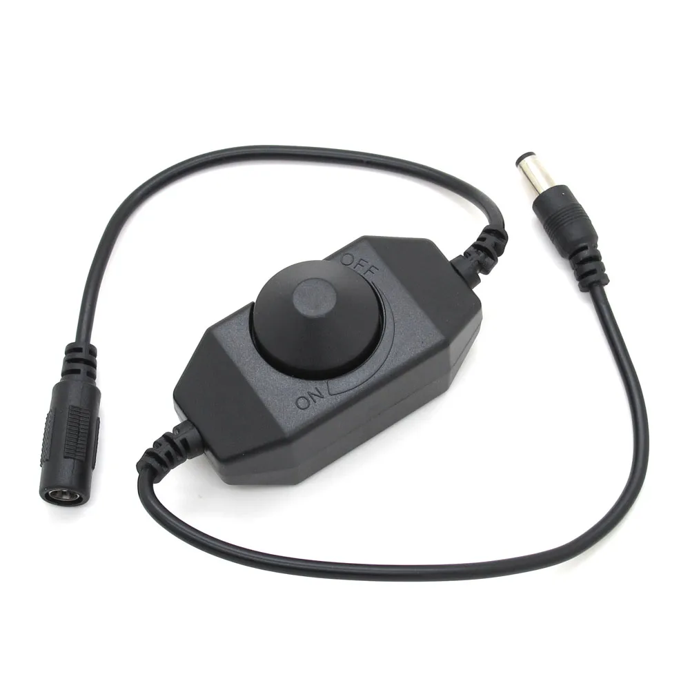 ANBLUB LED Dimmer Switch Brightness Adjust Controller for 3528 5050 5730 5630 Single Color Strip Light DC 12V 24V Black/White
ANBLUB LED Dimmer Switch Brightness Adjust Controller for 3528 5050 5730 5630 Single Color Strip Light DC 12V 24V Black/White