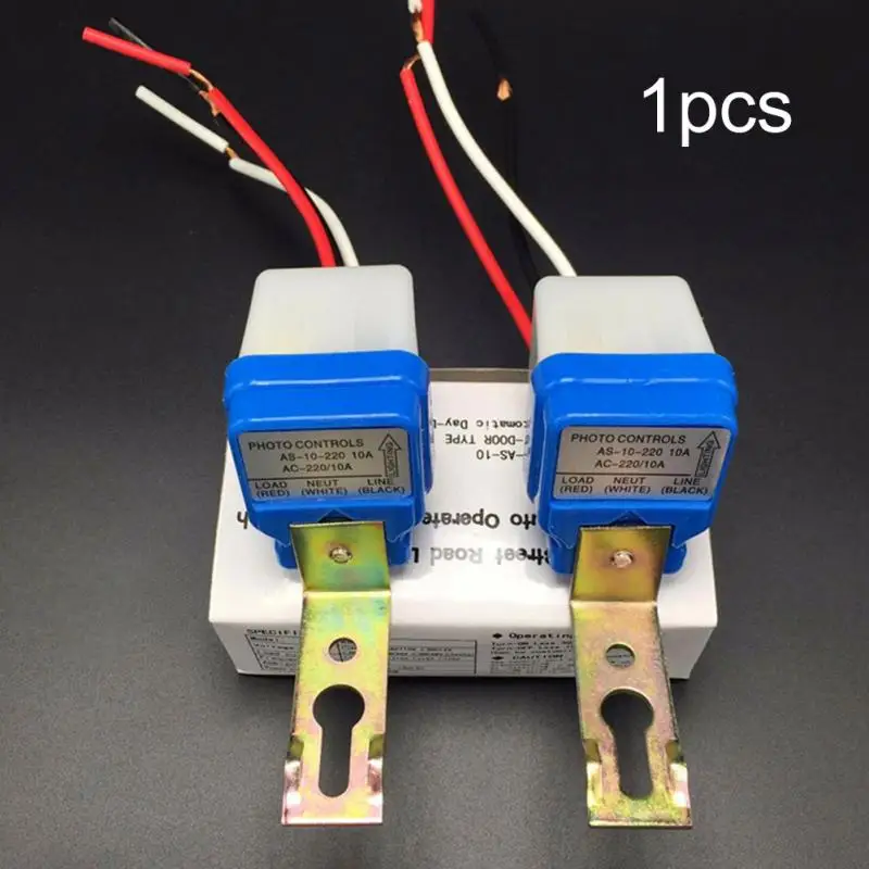 New 1pcs Light Control Switches Waterproof Mini Twilight Dusk Sensor Twilight Switch Outdoor Night Light Sensor 12V 10A #0921
New 1pcs Light Control Switches Waterproof Mini Twilight Dusk Sensor Twilight Switch Outdoor Night Light Sensor 12V 10A #0921