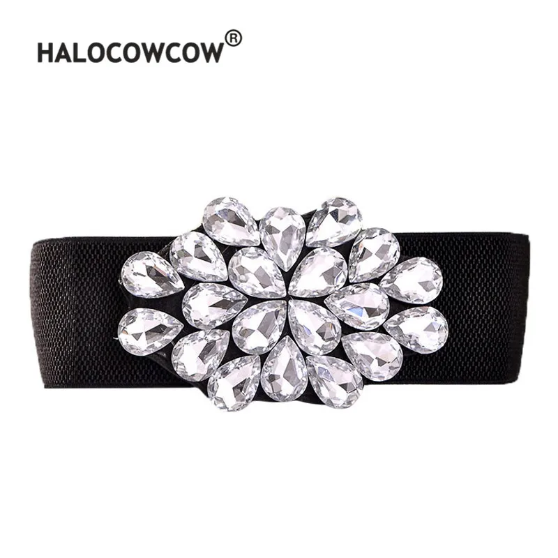 high quality womens down jackets belt ladies white gold rhinestone strass belt for dresses elastic female cummerbunds
high quality womens down jackets belt ladies white gold rhinestone strass belt for dresses elastic female cummerbunds