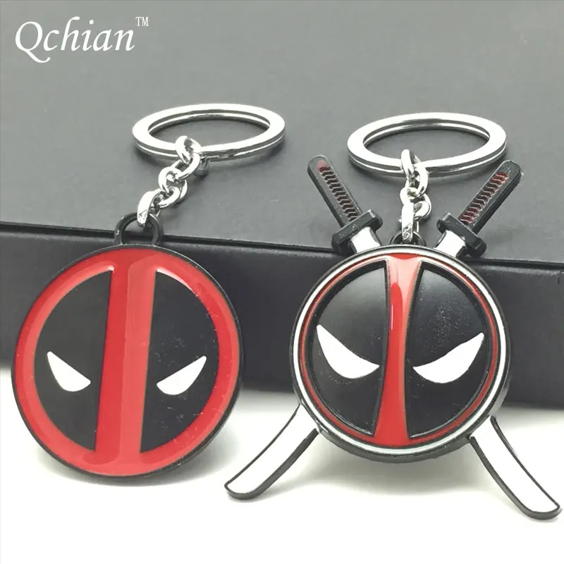 1pcs Marvel Comics X-men Deadpool Keychain Dead Pool Logo Red Enamel Mask Alloy Metal Key Chains Ring Key Holder Hot Sale
1pcs Marvel Comics X-men Deadpool Keychain Dead Pool Logo Red Enamel Mask Alloy Metal Key Chains Ring Key Holder Hot Sale
