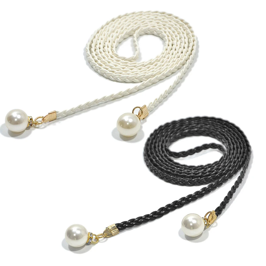 DUBULLE Brand Hot Sell Pearl Knited Belt New Womens Belt Newest Style Candy Colors Hemp Rope Braid Belt Female Belt For Dress
DUBULLE Brand Hot Sell Pearl Knited Belt New Womens Belt Newest Style Candy Colors Hemp Rope Braid Belt Female Belt For Dress