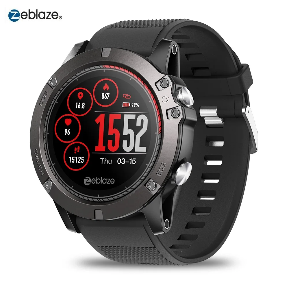 Zeblaze VIBE 3 ECG Smart Watches GREENCELL Heart Rate Instant ECG on demand Color Display Smartwatch Sleep monitor Android iOS
Zeblaze VIBE 3 ECG Smart Watches GREENCELL Heart Rate Instant ECG on demand Color Display Smartwatch Sleep monitor Android iOS
