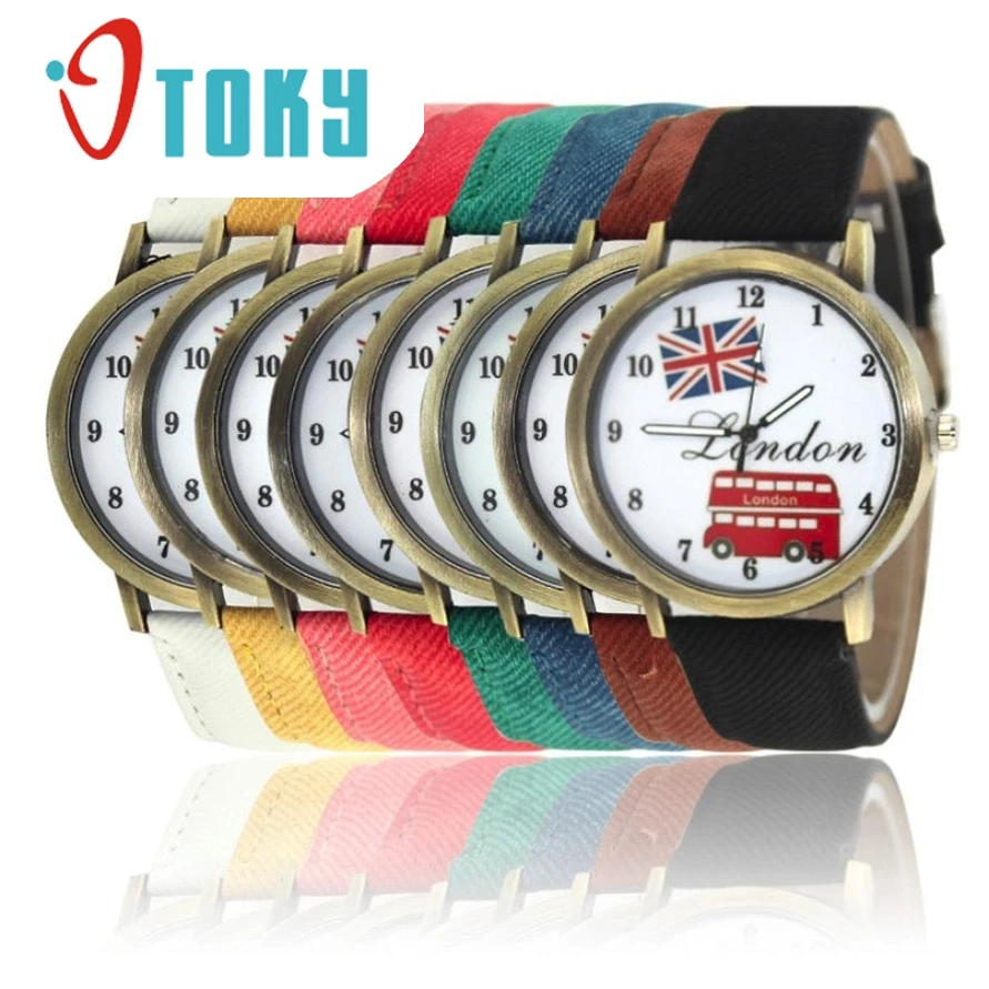 Relogio Feminino OTOKY Willby Retro London Bus Flag Watch Leather Round Quartz Wrist Watches 161222 Drop Shipping
Relogio Feminino OTOKY Willby Retro London Bus Flag Watch Leather Round Quartz Wrist Watches 161222 Drop Shipping