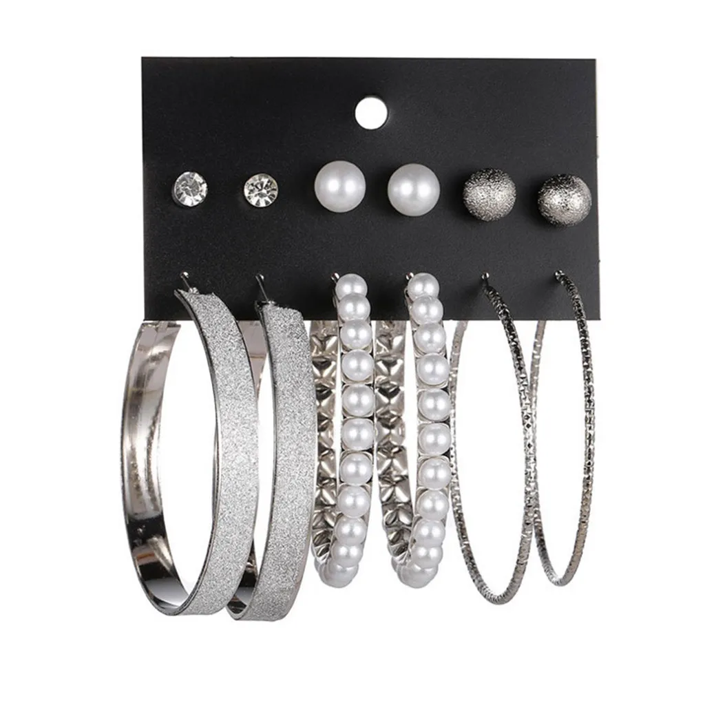 Zerotime #H5 2019 new FASHION Multiple Of Creative Pearl Matte Large Circle Earrings Ladies Jewelry Free Shipping
Zerotime #H5 2019 new FASHION Multiple Of Creative Pearl Matte Large Circle Earrings Ladies Jewelry Free Shipping