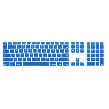 Silicone Thin Keyboard Skin Cover Protector With Numeric Keypad For Apple iMac and Apple iMac Transparent
Silicone Thin Keyboard Skin Cover Protector With Numeric Keypad For Apple iMac and Apple iMac Transparent