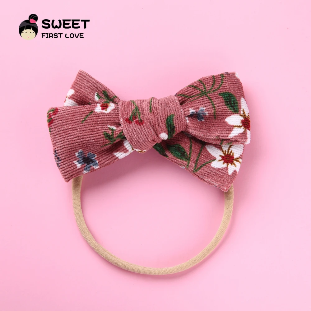 Lovely Flower Fabric Bow Baby Headband, Bowknot Elastic Cute Floral Hair Band for Girl Children, Soft Headwear Hair Accessories
Lovely Flower Fabric Bow Baby Headband, Bowknot Elastic Cute Floral Hair Band for Girl Children, Soft Headwear Hair Accessories