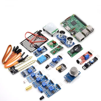 Free shipping 16 in 1 Sensor kit with Raspberry pi 3 Model B board Learning Kit for Starters
Free shipping 16 in 1 Sensor kit with Raspberry pi 3 Model B board Learning Kit for Starters