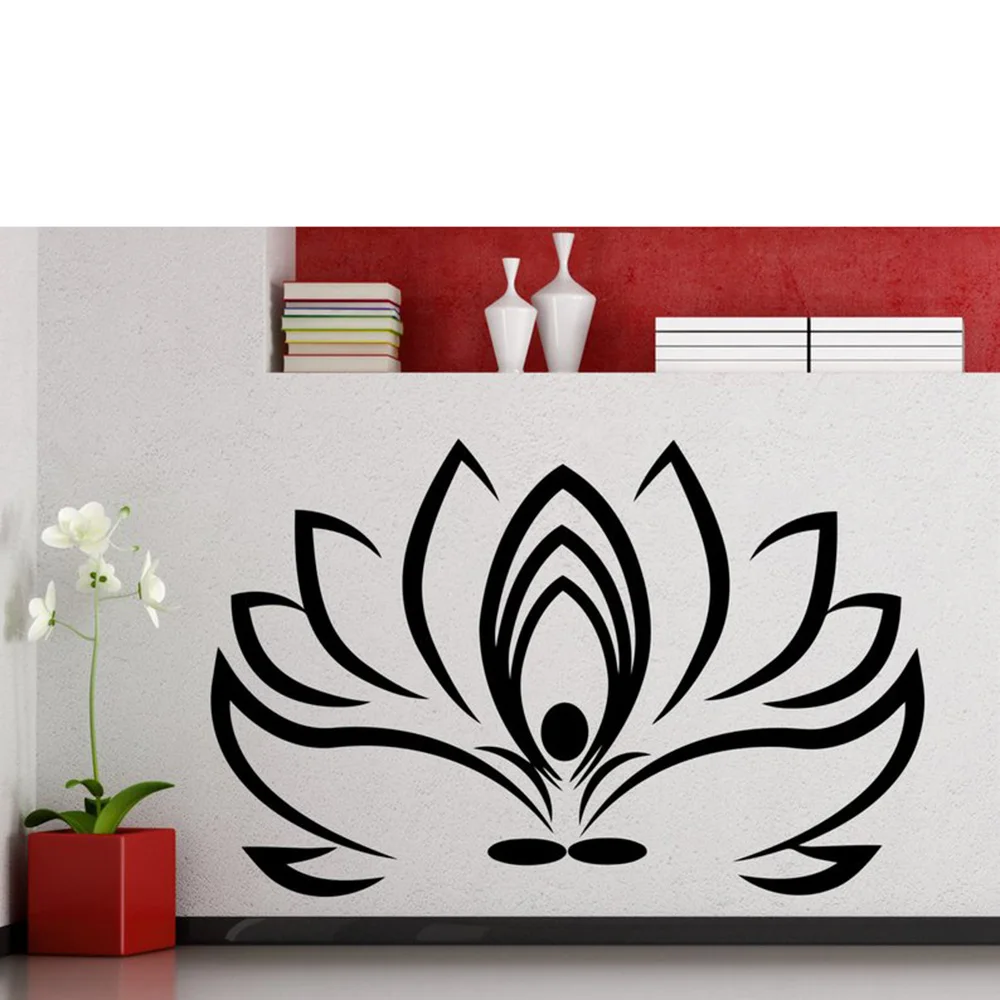 Lotus Flower Wall Sticker Yoga Symbol Sports Fitness Vinyl Decal Home Interior gym Decoration Waterproof High Quality Mural G271
Lotus Flower Wall Sticker Yoga Symbol Sports Fitness Vinyl Decal Home Interior gym Decoration Waterproof High Quality Mural G271