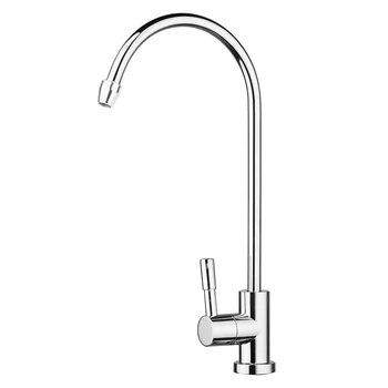 1Pcs 1/4" Drinking Water Faucets 360 Degree Chrome Osmosis Drinking RO Water Filter Faucet For Household Kitchen Supplies
1Pcs 1/4" Drinking Water Faucets 360 Degree Chrome Osmosis Drinking RO Water Filter Faucet For Household Kitchen Supplies