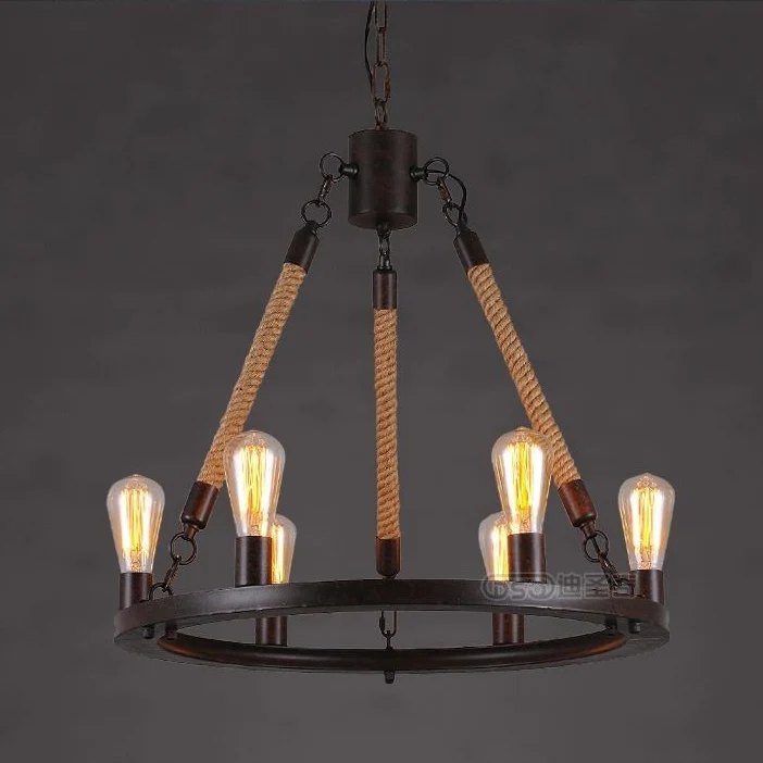 American vintage country loft style pendant light coffee bar shop decorative fixture
American vintage country loft style pendant light coffee bar shop decorative fixture