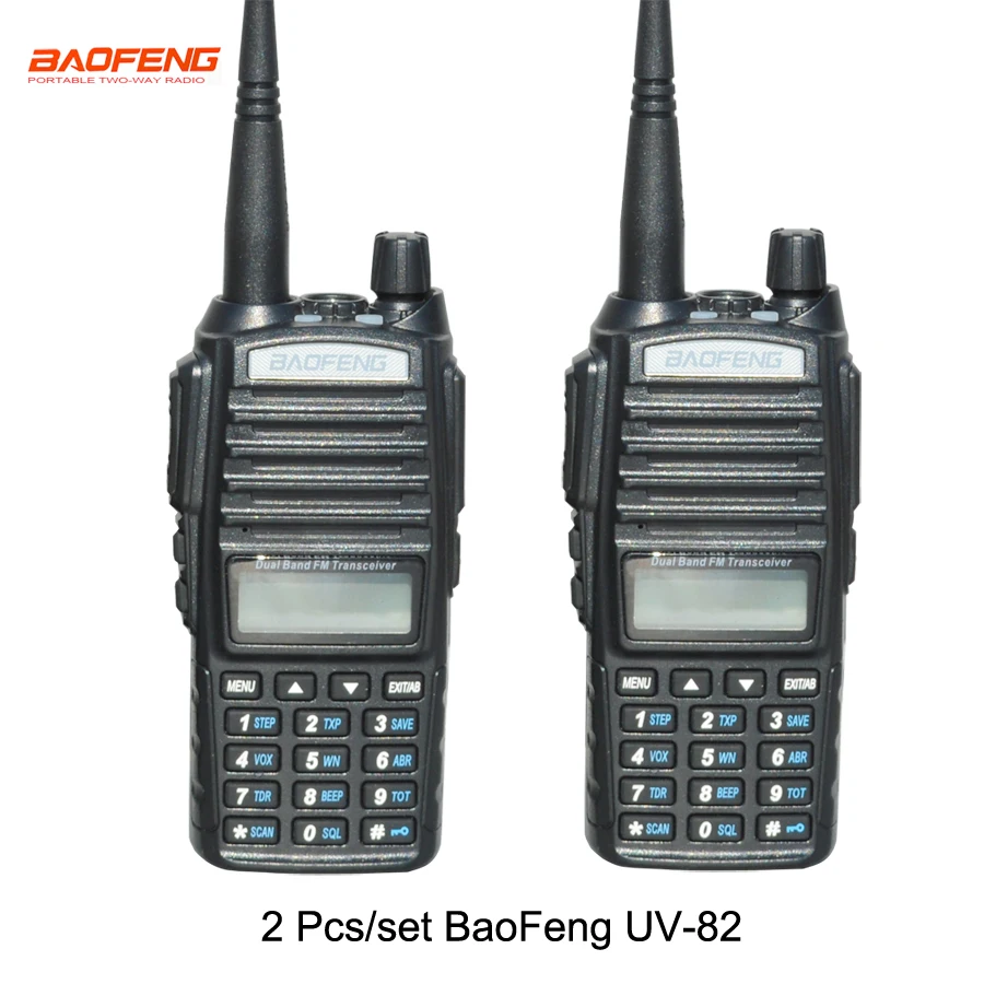 2pcs/set Hot walkie talkie UV 82 baofeng 1 pair Portable Radio Baofeng UV-82 With Earphone CB Ham Radio Vhf Uhf Dual UV82 radio
2pcs/set Hot walkie talkie UV 82 baofeng 1 pair Portable Radio Baofeng UV-82 With Earphone CB Ham Radio Vhf Uhf Dual UV82 radio