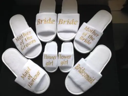 custom Birthday Wedding Slippers Bridesmaid Bride maid of honor flower girl Hens Night Bachelorette Slippers party favors gift
custom Birthday Wedding Slippers Bridesmaid Bride maid of honor flower girl Hens Night Bachelorette Slippers party favors gift