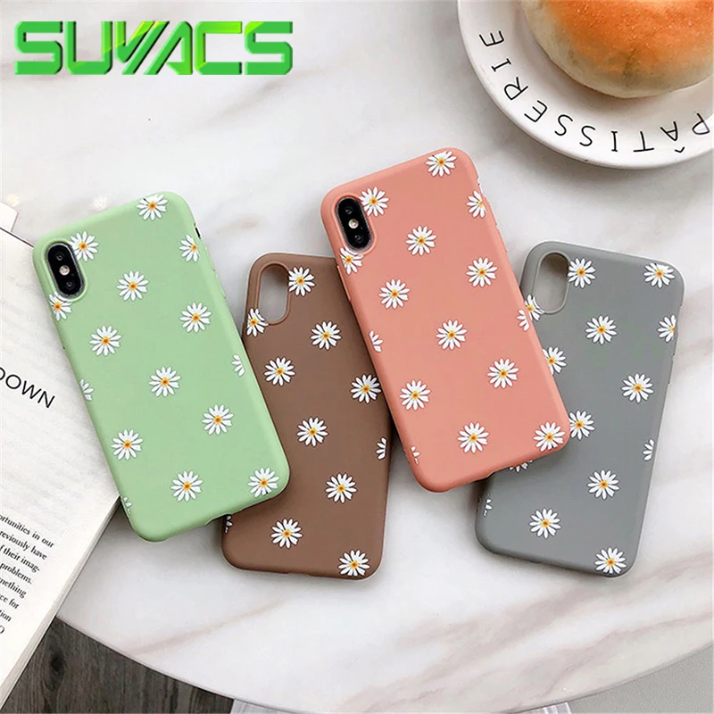 SUYACS Cute Chrysanthemum Love Heart Phone Cases For iPhone XS Max XR 6 6S 7 8 Plus X Cartoon Animals Soft TPU Phone Back Cover
SUYACS Cute Chrysanthemum Love Heart Phone Cases For iPhone XS Max XR 6 6S 7 8 Plus X Cartoon Animals Soft TPU Phone Back Cover