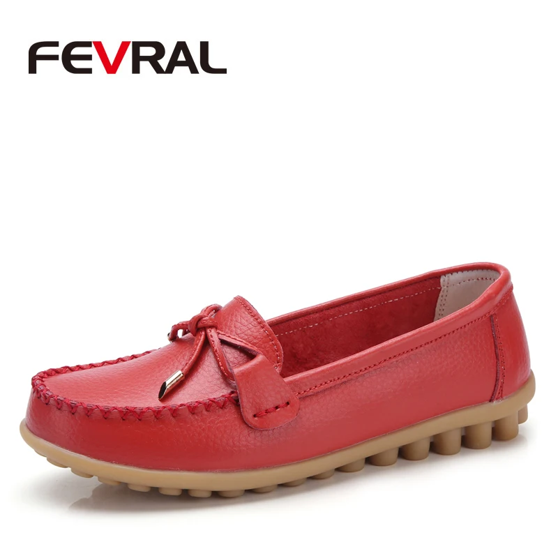 FEVRAL Woman Casual Split Leather Shoes Loafers Slip-On Female Flats New Moccasins Ladies Driving Shoe Cut-Outs Mother Footwear
FEVRAL Woman Casual Split Leather Shoes Loafers Slip-On Female Flats New Moccasins Ladies Driving Shoe Cut-Outs Mother Footwear