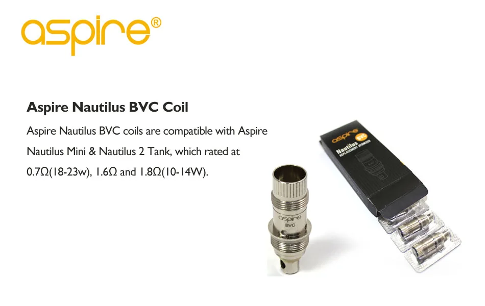 Nautilus BVC Coil 7-1