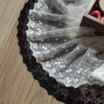 5 Yards / Custom Made Garments DIY Handmade Lace Gauze, Pure Cotton Decorative Lace Accessories, Clothing Materials 11cm YS0309
5 Yards / Custom Made Garments DIY Handmade Lace Gauze, Pure Cotton Decorative Lace Accessories, Clothing Materials 11cm YS0309