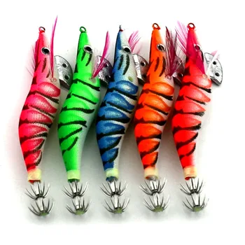 Wholesale 100pcs 11cm 13.5g 3# Wood shrimp squid hook fishing lures wobble pike peche prawn fishing baits pesca fishing tackles
Wholesale 100pcs 11cm 13.5g 3# Wood shrimp squid hook fishing lures wobble pike peche prawn fishing baits pesca fishing tackles