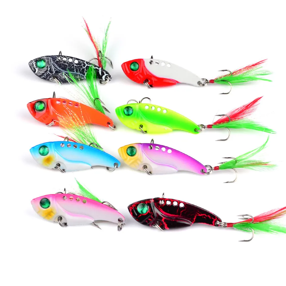HiUmi 8pcs Fishing Lures Hot Metal Lure 8 color Fishing Tackle 5.5cm 11.1g Fishing bait
HiUmi 8pcs Fishing Lures Hot Metal Lure 8 color Fishing Tackle 5.5cm 11.1g Fishing bait