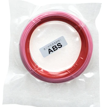 9 Meter ABS 1.75mm 3D Printing Pen Filament For 3D Printer Pen Threads for 3d drawing pen Plastic filament Wire rod
9 Meter ABS 1.75mm 3D Printing Pen Filament For 3D Printer Pen Threads for 3d drawing pen Plastic filament Wire rod