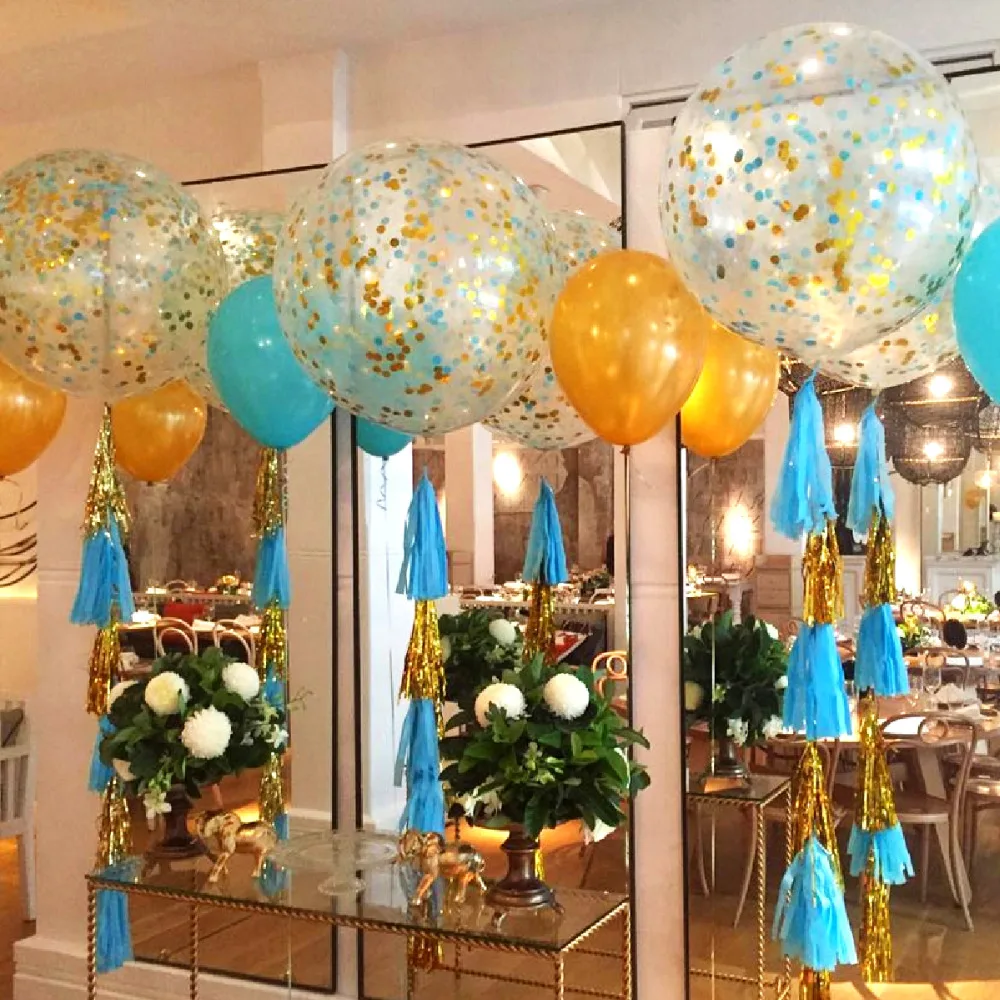 QIFU 1pc 36inch Rose Gold Happy Birthday Balloon Confetti Balloon for Party Wedding Decoration Festival Birthday Party Supplies
QIFU 1pc 36inch Rose Gold Happy Birthday Balloon Confetti Balloon for Party Wedding Decoration Festival Birthday Party Supplies