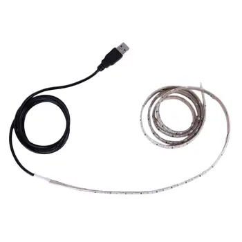 60 LED Flexible Tape USB Strip Light Holiday light Ultra-Bright 1M SMD 3528 Waterproof
60 LED Flexible Tape USB Strip Light Holiday light Ultra-Bright 1M SMD 3528 Waterproof