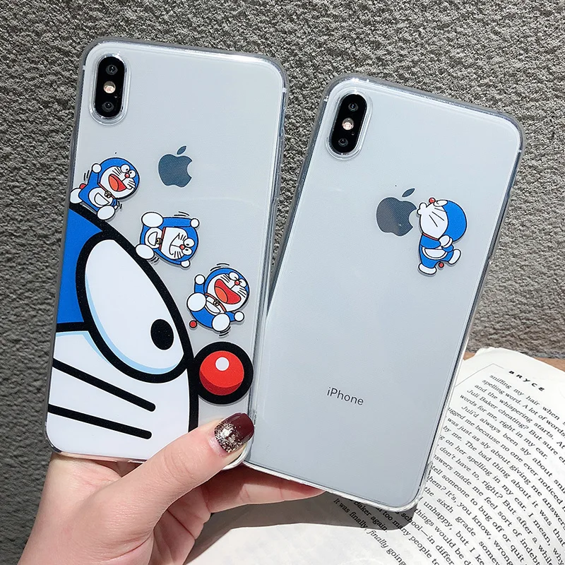 Soft Silicone Doraemon Case for iPhone 6s 6plus 7 8 XR X Xs Max case Clear Cartoon Cover for iPhone 7 plus Phone Case Fundas
Soft Silicone Doraemon Case for iPhone 6s 6plus 7 8 XR X Xs Max case Clear Cartoon Cover for iPhone 7 plus Phone Case Fundas