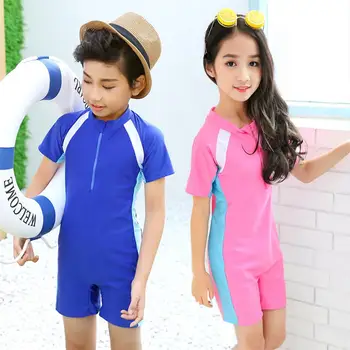 Children Boy Girl Summer Swimming Suits with Zipper Quick-drying One Piece Swimsuit Short Sleeve Youth Swimwear Bathing Suit
Children Boy Girl Summer Swimming Suits with Zipper Quick-drying One Piece Swimsuit Short Sleeve Youth Swimwear Bathing Suit