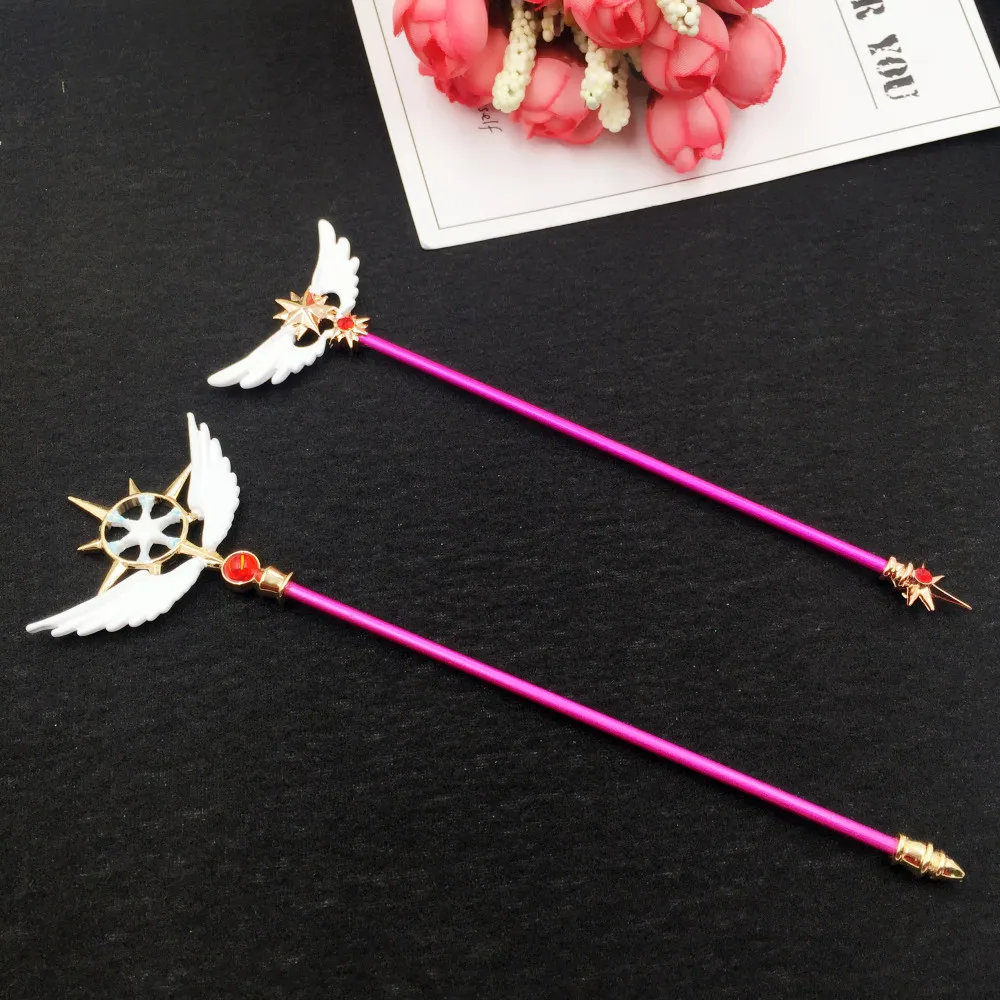 2style Cosplay 16cm Anime Action Figure Card Captor Sakura The Clow Girls Magic Stick Scepter Wand Staves Props Accessories Doll
2style Cosplay 16cm Anime Action Figure Card Captor Sakura The Clow Girls Magic Stick Scepter Wand Staves Props Accessories Doll