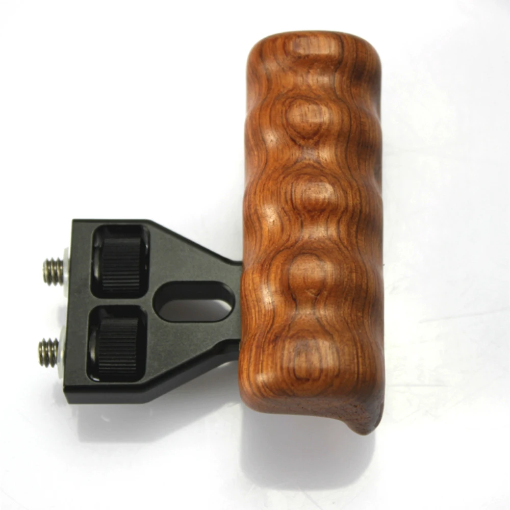 NEW Wooden handle handgrip Side handles handheld for BMPCC SONY A7S A7 FS5 BLACKMAGIC DSLR Camera rig Video Film
NEW Wooden handle handgrip Side handles handheld for BMPCC SONY A7S A7 FS5 BLACKMAGIC DSLR Camera rig Video Film