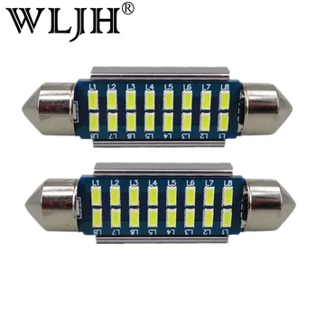 WLJH 2pcs CANbus LED 36mm C5W Lamp Bulb Registration Number Plate License Light For Benz W169 W203 W208 W209 W210 W211 W212
WLJH 2pcs CANbus LED 36mm C5W Lamp Bulb Registration Number Plate License Light For Benz W169 W203 W208 W209 W210 W211 W212
