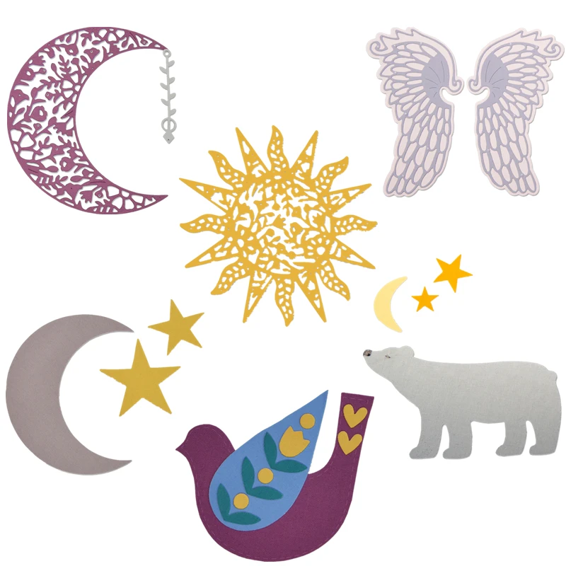 Polar Bear Bird Animal Metal Cutting Dies For Scrapbooking DIY Photo Album Card Making Decorative Stencils New 2019
Polar Bear Bird Animal Metal Cutting Dies For Scrapbooking DIY Photo Album Card Making Decorative Stencils New 2019