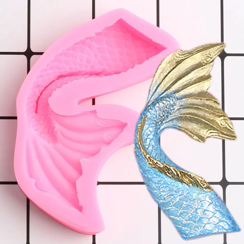 3D Mermaid Tail Silicone Molds Cupcake Topper Fondant Mold DIY Party Cake Decorating Tools Candy Clay Chocolate Gumpaste Moulds
3D Mermaid Tail Silicone Molds Cupcake Topper Fondant Mold DIY Party Cake Decorating Tools Candy Clay Chocolate Gumpaste Moulds