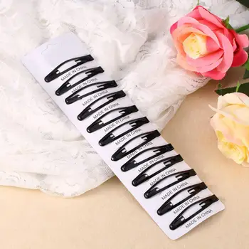 12Pcs/Pack Women Girls Portable Black Snap Hair Clips Barrette Hairgrip Child Hairpins Headwear Hair Styling Tools Accessories
12Pcs/Pack Women Girls Portable Black Snap Hair Clips Barrette Hairgrip Child Hairpins Headwear Hair Styling Tools Accessories