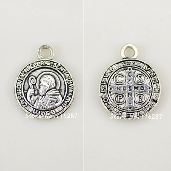 Catholic Religious Gifts Evil Exorcism Protection St Benedict Mini Medal nostalgia Charm Pendant zinc alloy free shipping
Catholic Religious Gifts Evil Exorcism Protection St Benedict Mini Medal nostalgia Charm Pendant zinc alloy free shipping