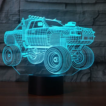 Newest 3D Suv Car Truck Night Light Desk Optical Illusion Lamps 7 Color Changing Lights LED Table Lamp Xmas Home Love Brithday
Newest 3D Suv Car Truck Night Light Desk Optical Illusion Lamps 7 Color Changing Lights LED Table Lamp Xmas Home Love Brithday