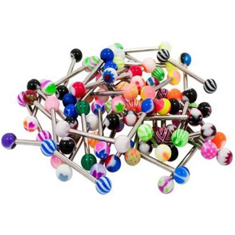 Shellhard Surgical Steel Navel Rings Vintage Mixed Color Tounge Barbell Bar Rings Piercing Ball Nipple Tongue Pin Body Jewelry
Shellhard Surgical Steel Navel Rings Vintage Mixed Color Tounge Barbell Bar Rings Piercing Ball Nipple Tongue Pin Body Jewelry
