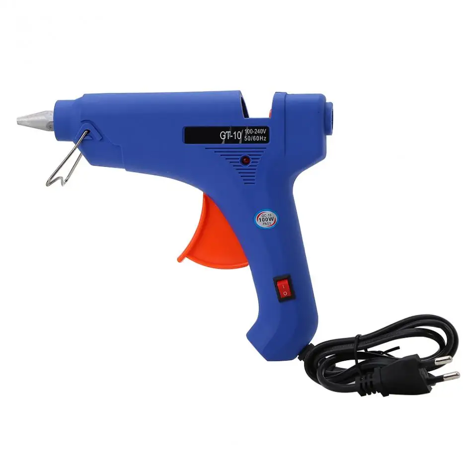 WALFRONT 100W 100-240V Glue Gun Constant Temperature Hot Melt Glue Gun Craft Repair Tool with Switch pistolet a colle EU Plug
WALFRONT 100W 100-240V Glue Gun Constant Temperature Hot Melt Glue Gun Craft Repair Tool with Switch pistolet a colle EU Plug