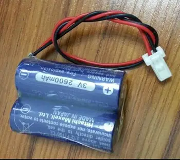 10PCS CR17450 CR17450-2 2CR17450 3V 2600mah lithium battery PLC industrial control Li-ion battery with plug BAT-0033-002
10PCS CR17450 CR17450-2 2CR17450 3V 2600mah lithium battery PLC industrial control Li-ion battery with plug BAT-0033-002