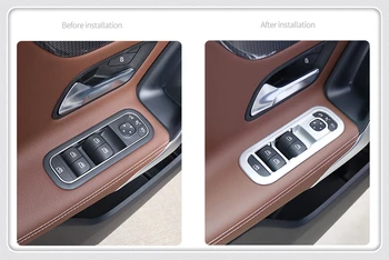 For Mercedes-Benz A Class W177 2019 Car Interior Armrest Window Switch Lift Cover Trim 4pcs ABS Plastic Auto Accessories
For Mercedes-Benz A Class W177 2019 Car Interior Armrest Window Switch Lift Cover Trim 4pcs ABS Plastic Auto Accessories