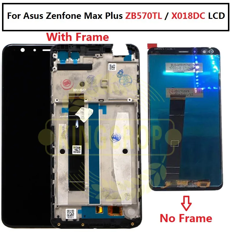 For Asus Zenfone Max Plus X018DC ZB570TL LCD Display Touch Screen Digitizer Assembly With Frame X018D For 5.7" ASUS ZB570TL LCD
For Asus Zenfone Max Plus X018DC ZB570TL LCD Display Touch Screen Digitizer Assembly With Frame X018D For 5.7" ASUS ZB570TL LCD