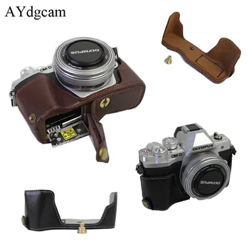 New Genuine Leather Half Body Camera Case Bag for Olympus EM10 III EM10-M3 EM10 Mark 3 Bottom Cover Opening Battery
New Genuine Leather Half Body Camera Case Bag for Olympus EM10 III EM10-M3 EM10 Mark 3 Bottom Cover Opening Battery