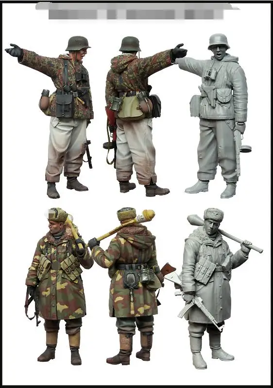 1/35 Uncolor winter standing Set (2 Figures) toy Resin Model Miniature Kit Unassembly Unpainted
1/35 Uncolor winter standing Set (2 Figures) toy Resin Model Miniature Kit Unassembly Unpainted