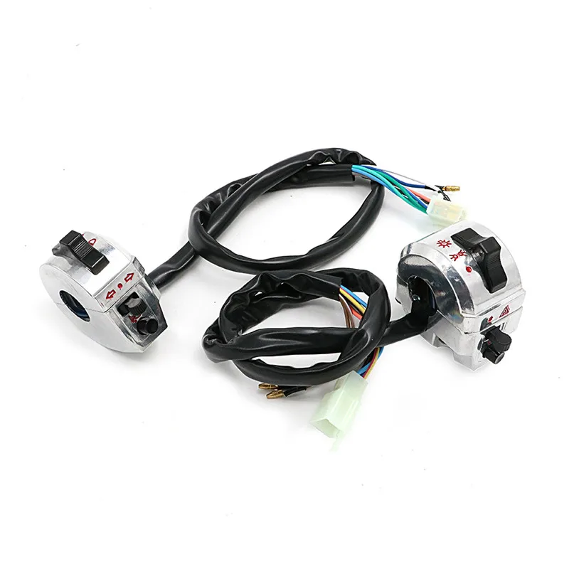 7/8" 22mm Motorcycle Bike Handle Bar Switches Control Light Switch Indicator For Harley Ducati Aprilia Vespa Kymco Scootors bike
7/8" 22mm Motorcycle Bike Handle Bar Switches Control Light Switch Indicator For Harley Ducati Aprilia Vespa Kymco Scootors bike