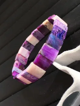 Genuine Natural Pink Sugilite South Africa Bracelet Bangle Crystal Rectangle Beads Stretch Women 13mm Female AAAAAAA
Genuine Natural Pink Sugilite South Africa Bracelet Bangle Crystal Rectangle Beads Stretch Women 13mm Female AAAAAAA